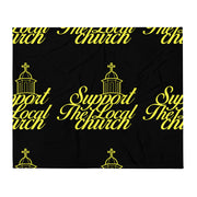 Support your local church - Throw Blanket