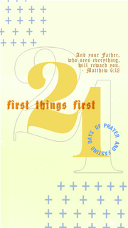 21 Days of Prayer & Fasting