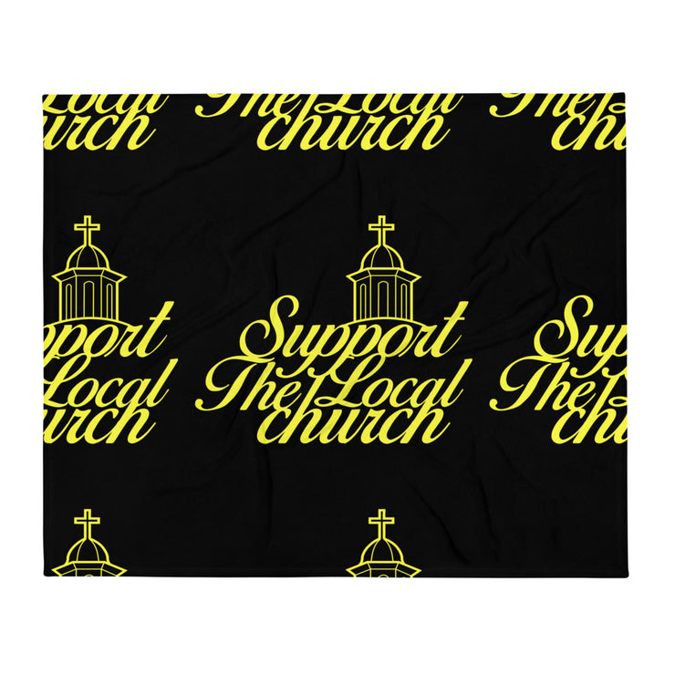 Support your local church - Throw Blanket